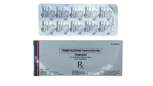 Prescription Medicines Cardio TRIMEZAR Trimetazidine